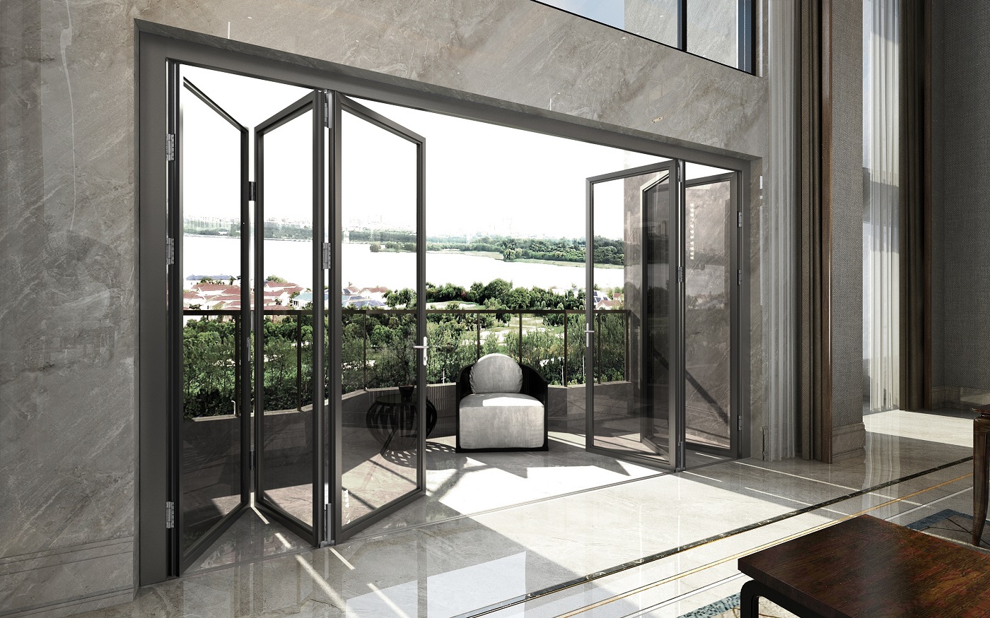 GDM80A 香榭麗舍系列折疊門