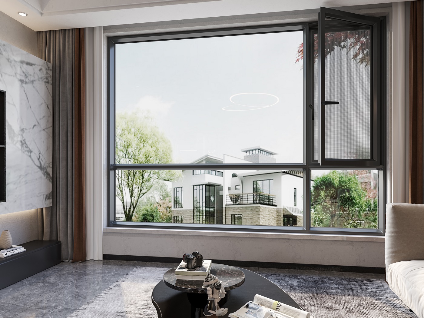 美度·GD110C時(shí)尚窄邊內(nèi)平開窗