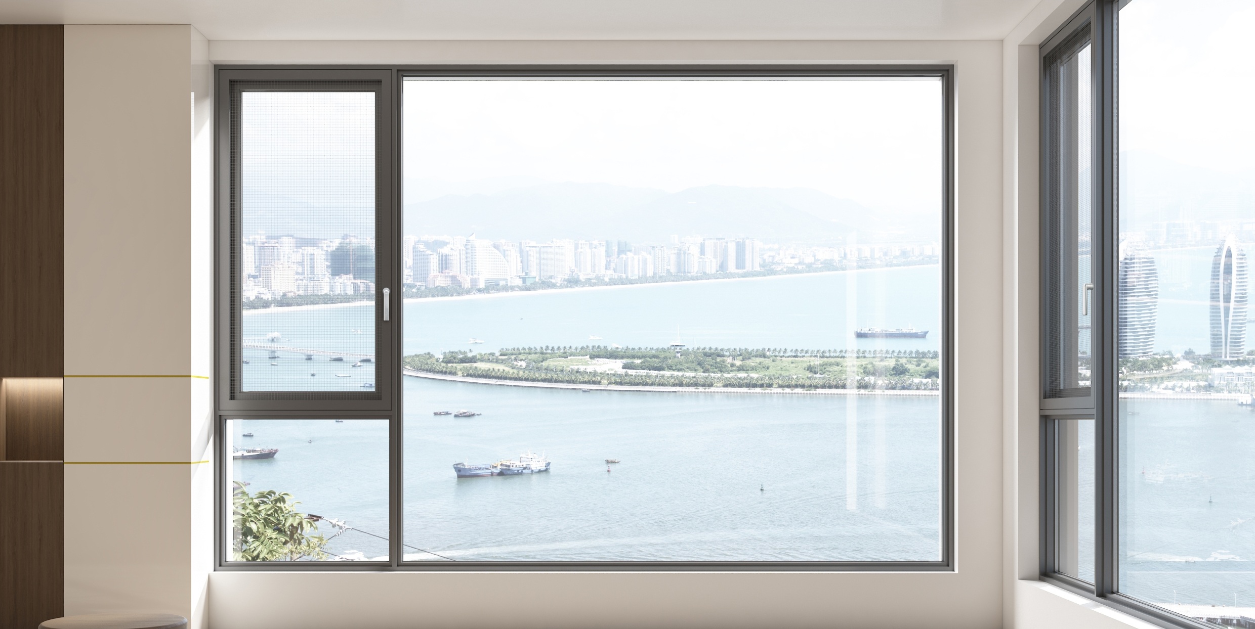 遠(yuǎn)山·GD100A隔音隔熱外平開窗